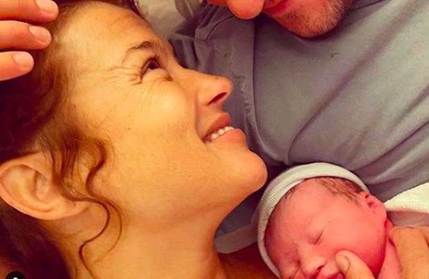 Katja Schuurman, Freek van Noortwijk en dochtertje Coco Loulou